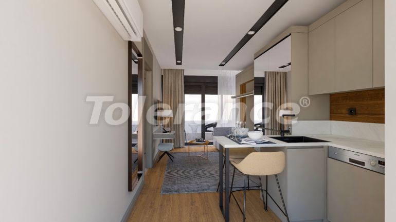 Квартира от застройщика в Кепез, Анталия с бассейном в рассрочку: купить недвижимость в Турции - 100604