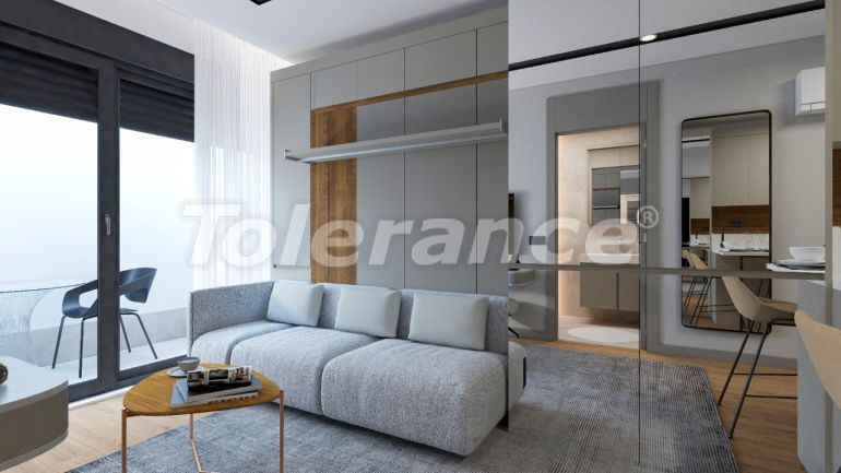 Квартира от застройщика в Кепез, Анталия с бассейном в рассрочку: купить недвижимость в Турции - 100605