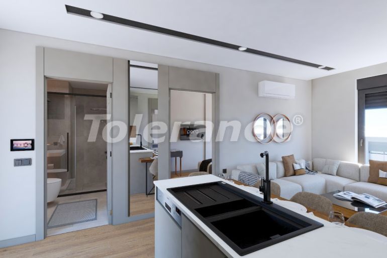 Квартира от застройщика в Кепез, Анталия с бассейном в рассрочку: купить недвижимость в Турции - 100610