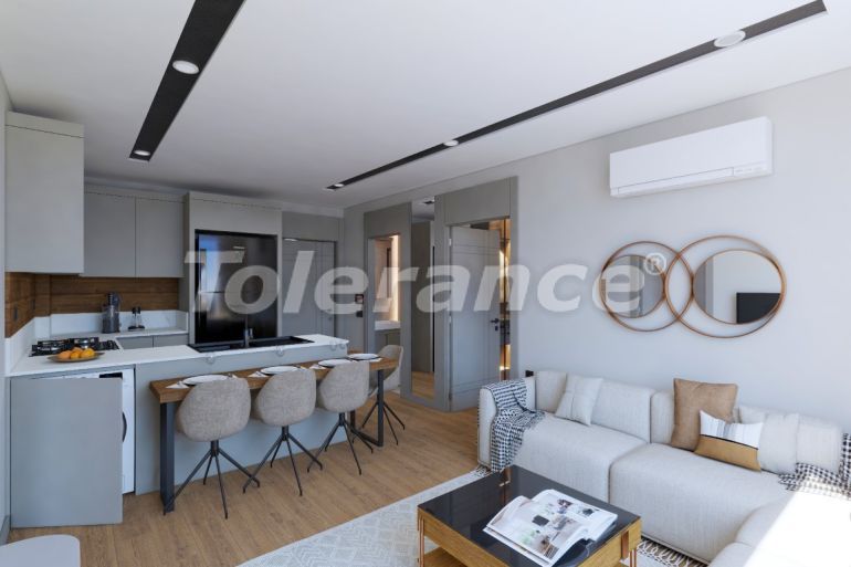 Квартира от застройщика в Кепез, Анталия с бассейном в рассрочку: купить недвижимость в Турции - 100611