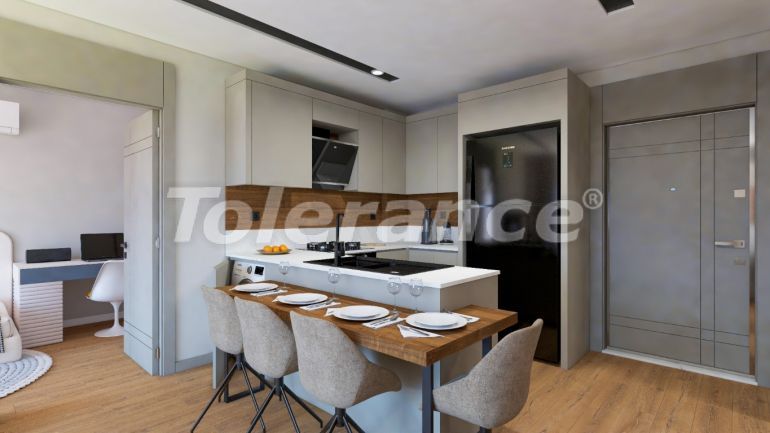 Квартира от застройщика в Кепез, Анталия с бассейном в рассрочку: купить недвижимость в Турции - 100613