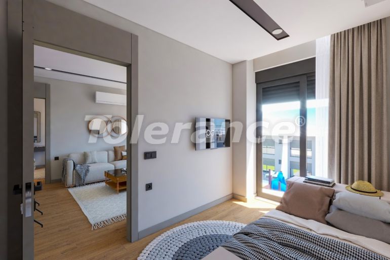 Квартира от застройщика в Кепез, Анталия с бассейном в рассрочку: купить недвижимость в Турции - 100622