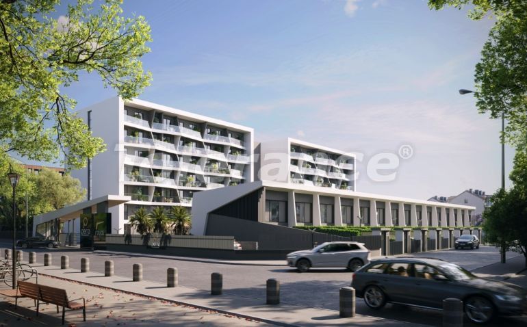 Квартира от застройщика в Кепез, Анталия с бассейном в рассрочку: купить недвижимость в Турции - 100625