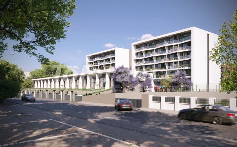 Квартира от застройщика в Кепез, Анталия с бассейном в рассрочку: купить недвижимость в Турции - 100626