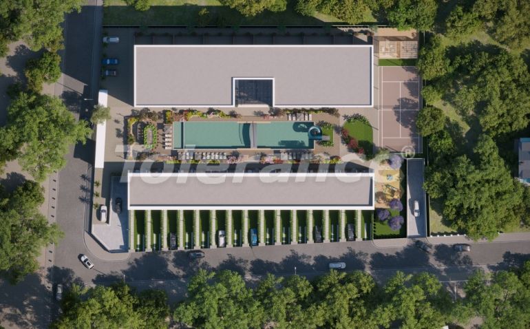 Квартира от застройщика в Кепез, Анталия с бассейном в рассрочку: купить недвижимость в Турции - 100632