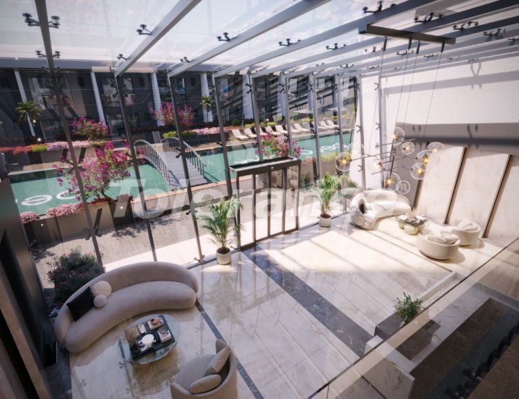 Квартира от застройщика в Кепез, Анталия с бассейном в рассрочку: купить недвижимость в Турции - 100634