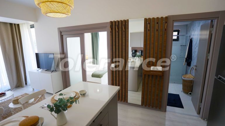 Квартира от застройщика в Кепез, Анталия с бассейном - 100959 Квартира от застройщика в Кепез, Анталия с бассейном: купить недвижимость в Турции - 100959