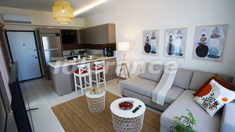 Квартира от застройщика в Кепез, Анталия с бассейном - 100963 Квартира от застройщика в Кепез, Анталия с бассейном: купить недвижимость в Турции - 100963