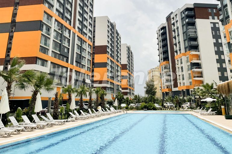 Квартира в Кепез, Анталия с бассейном: купить недвижимость в Турции - 100994