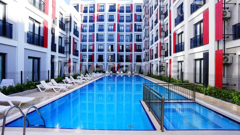 Квартира в Кепез, Анталия с бассейном: купить недвижимость в Турции - 101030