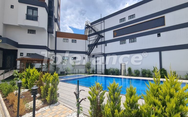 Квартира в Кепез, Анталия с бассейном: купить недвижимость в Турции - 101809