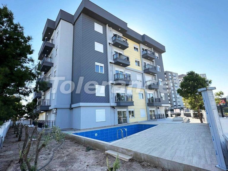 Квартира в Кепез, Анталия с бассейном: купить недвижимость в Турции - 103870