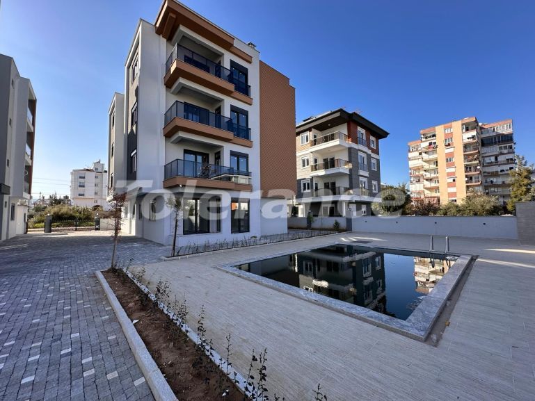 Квартира в Кепез, Анталия с бассейном: купить недвижимость в Турции - 105365