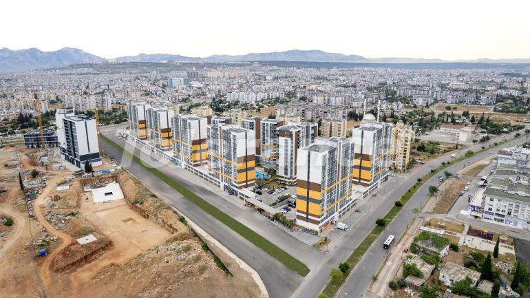 Квартира в Кепез, Анталия с бассейном: купить недвижимость в Турции - 107363