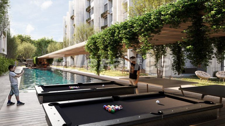 Квартира от застройщика в Кепез, Анталия с бассейном в рассрочку: купить недвижимость в Турции - 109016