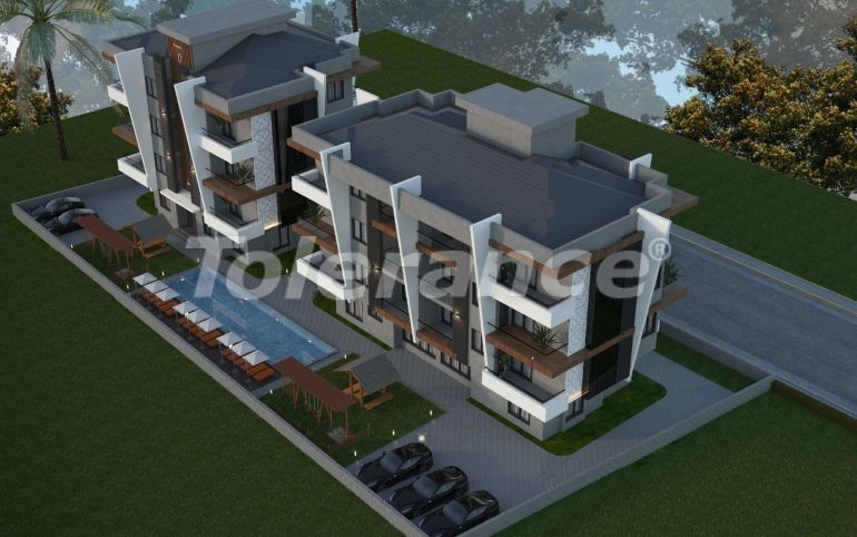 Квартира от застройщика в Кепез, Анталия с бассейном: купить недвижимость в Турции - 115051