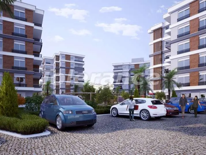 Квартира от застройщика в Кепез, Анталия с бассейном - 12074 Квартира от застройщика в Кепез, Анталия с бассейном: купить недвижимость в Турции - 12074