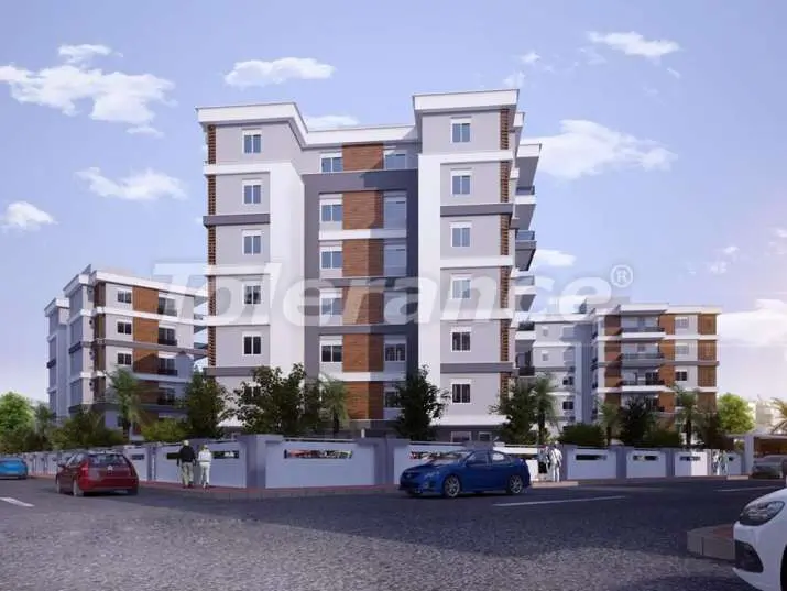 Квартира от застройщика в Кепез, Анталия с бассейном - 12085 Квартира от застройщика в Кепез, Анталия с бассейном: купить недвижимость в Турции - 12085