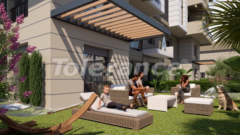 Квартира от застройщика в Кепез, Анталия с бассейном в рассрочку: купить недвижимость в Турции - 128010