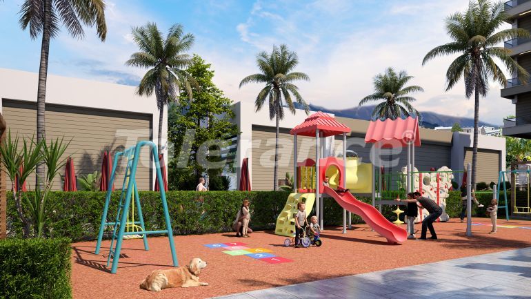 Квартира от застройщика в Кепез, Анталия с бассейном в рассрочку: купить недвижимость в Турции - 128012