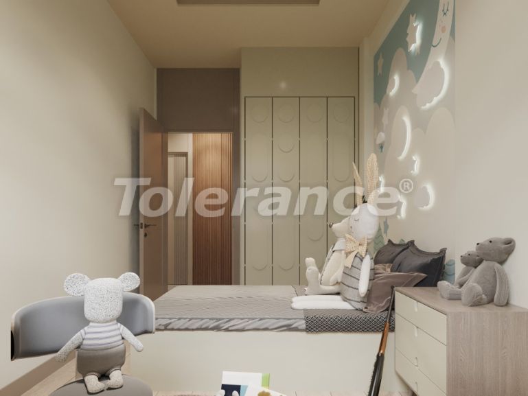 Квартира от застройщика в Кепез, Анталия с бассейном в рассрочку: купить недвижимость в Турции - 128019