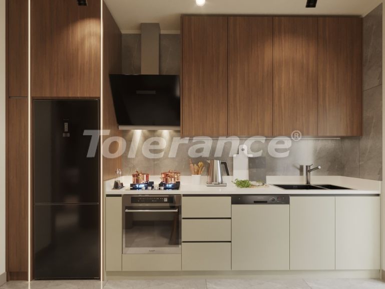 Квартира от застройщика в Кепез, Анталия с бассейном в рассрочку: купить недвижимость в Турции - 128023