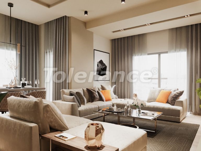 Квартира от застройщика в Кепез, Анталия с бассейном в рассрочку: купить недвижимость в Турции - 128025