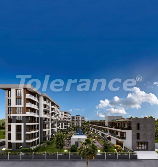 Квартира от застройщика в Кепез, Анталия с бассейном в рассрочку: купить недвижимость в Турции - 128221