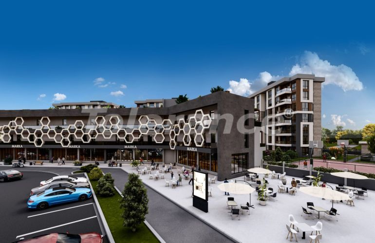 Квартира от застройщика в Кепез, Анталия с бассейном в рассрочку: купить недвижимость в Турции - 128224