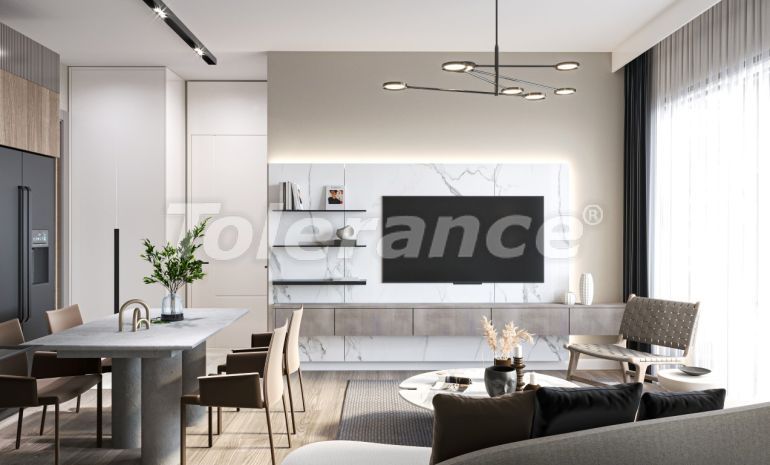 Квартира от застройщика в Кепез, Анталия с бассейном в рассрочку: купить недвижимость в Турции - 128232