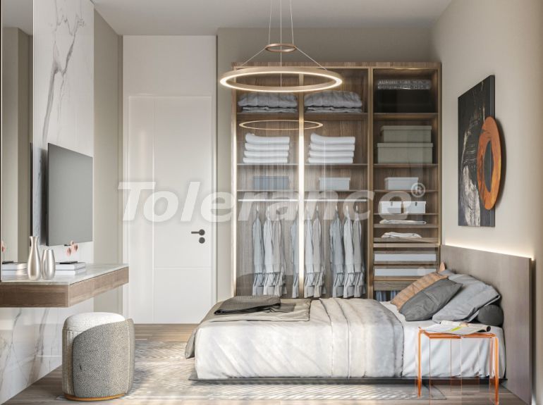 Квартира от застройщика в Кепез, Анталия с бассейном в рассрочку: купить недвижимость в Турции - 128234