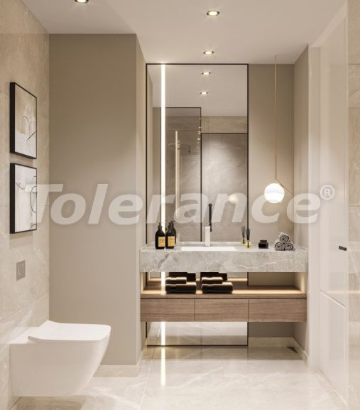 Квартира от застройщика в Кепез, Анталия с бассейном в рассрочку: купить недвижимость в Турции - 128235