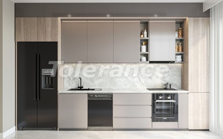 Квартира от застройщика в Кепез, Анталия с бассейном в рассрочку: купить недвижимость в Турции - 128240