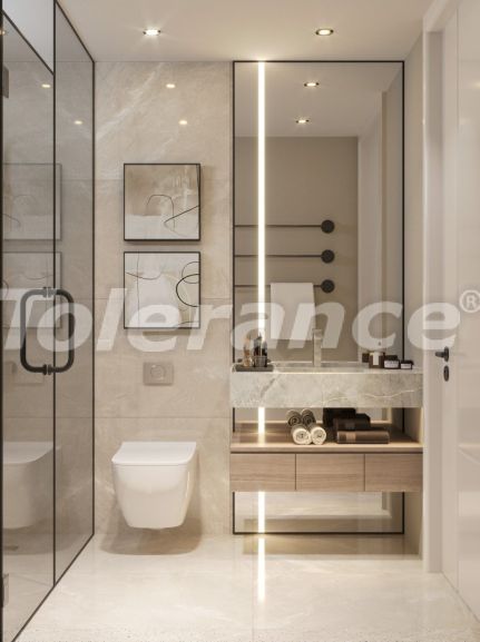 Квартира от застройщика в Кепез, Анталия с бассейном в рассрочку: купить недвижимость в Турции - 128244