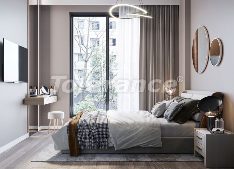 Квартира от застройщика в Кепез, Анталия с бассейном в рассрочку: купить недвижимость в Турции - 128247