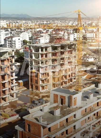 Квартира от застройщика в Кепез, Анталия с бассейном в рассрочку: купить недвижимость в Турции - 128253
