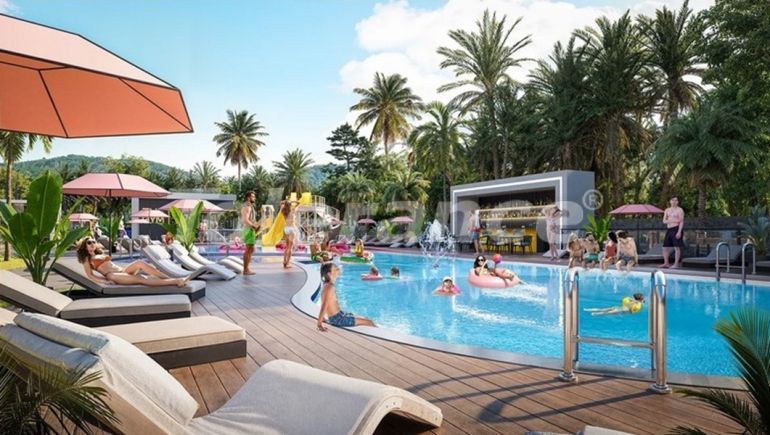 Квартира от застройщика в Кепез, Анталия с бассейном: купить недвижимость в Турции - 130023