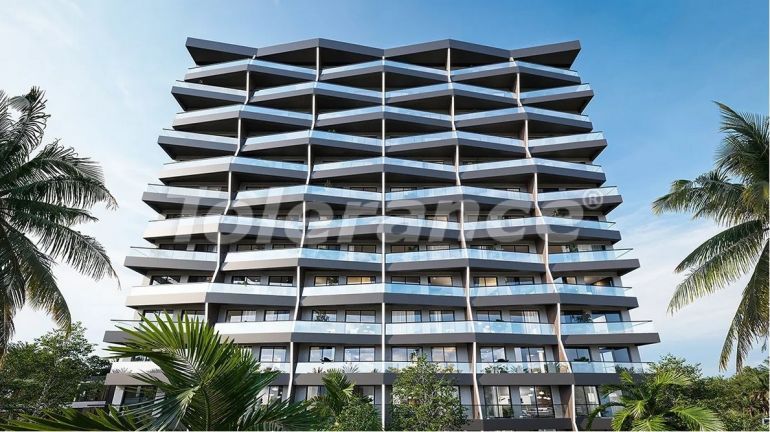 Квартира от застройщика в Кепез, Анталия с бассейном: купить недвижимость в Турции - 130024