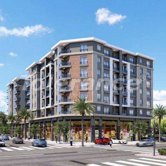 Квартира от застройщика в Кепез, Анталия с бассейном в рассрочку: купить недвижимость в Турции - 131204