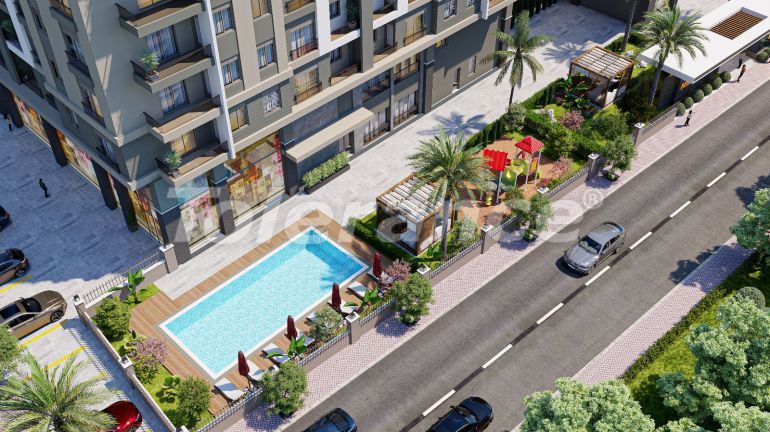 Квартира от застройщика в Кепез, Анталия с бассейном в рассрочку: купить недвижимость в Турции - 131209