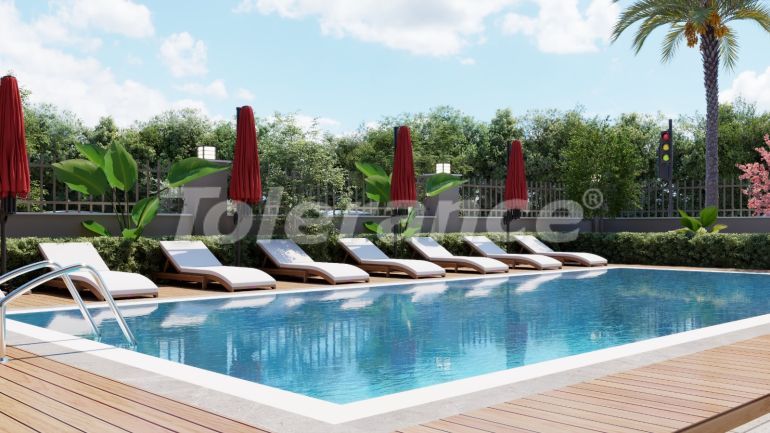 Квартира от застройщика в Кепез, Анталия с бассейном в рассрочку: купить недвижимость в Турции - 131210