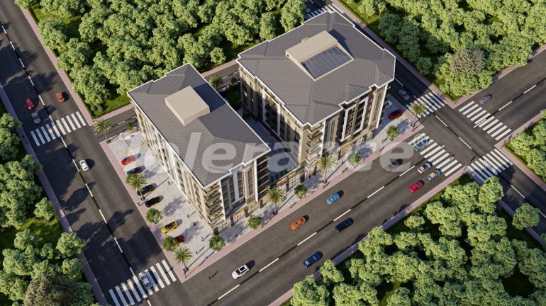 Квартира от застройщика в Кепез, Анталия с бассейном в рассрочку: купить недвижимость в Турции - 131215