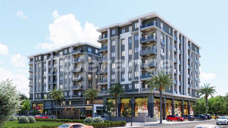 Квартира от застройщика в Кепез, Анталия с бассейном в рассрочку: купить недвижимость в Турции - 131216