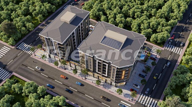 Квартира от застройщика в Кепез, Анталия с бассейном в рассрочку: купить недвижимость в Турции - 131218