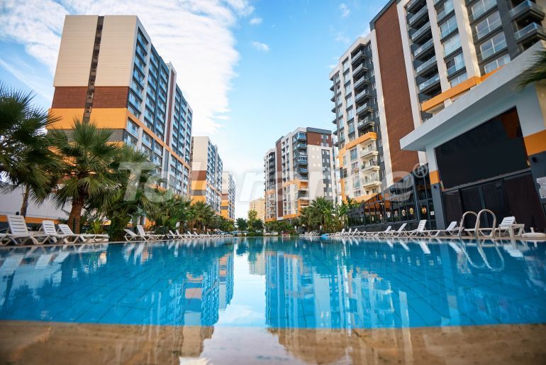 Квартира в Кепез, Анталия с бассейном: купить недвижимость в Турции - 131236