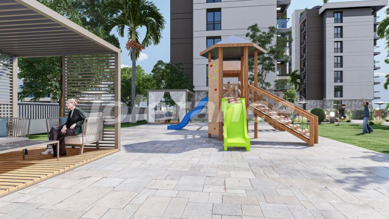 Квартира от застройщика в Кепез, Анталия с бассейном в рассрочку: купить недвижимость в Турции - 135895