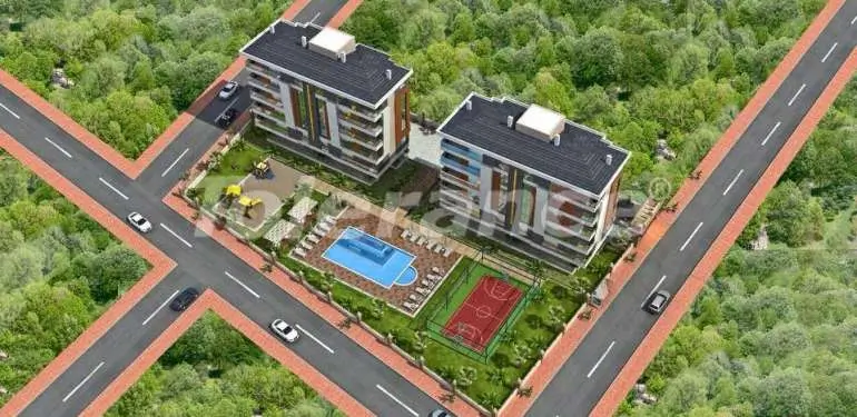 Квартира от застройщика в Кепез, Анталия с бассейном: купить недвижимость в Турции - 14013