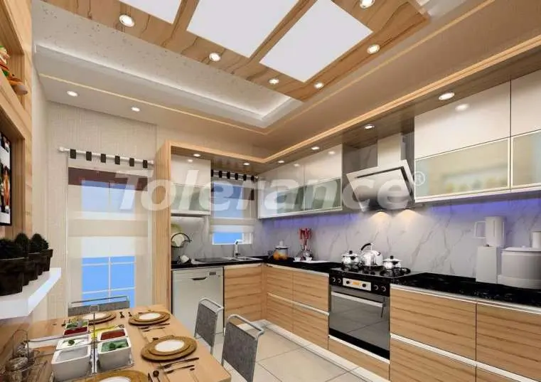 Квартира от застройщика в Кепез, Анталия с бассейном: купить недвижимость в Турции - 14024