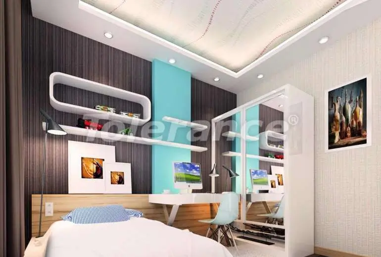 Квартира от застройщика в Кепез, Анталия с бассейном: купить недвижимость в Турции - 14026