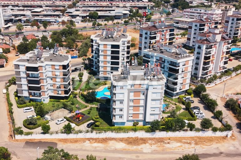 Квартира в Кепез, Анталия с бассейном: купить недвижимость в Турции - 143954